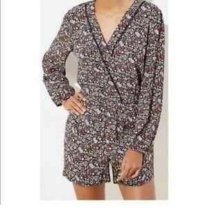 NWT‎ Loft Floral Romper
